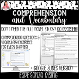 Comprehension and Vocabulary Pack for Esperanza Rising BON