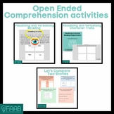 Comprehension concepts-open ended- differentiated-interven