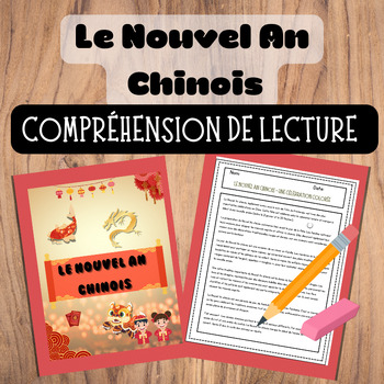 Preview of Nouvel An Lunaire  | French Lunar New Year Reading | Assignment  | Poster