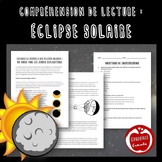Compréhension de lecture : L'éclipse solaire nord-américai