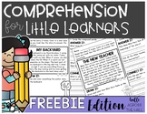 Comprehension Passages and Questions for Little Learners: 