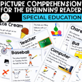 PICTURE Comprehension Worksheets | Special Education