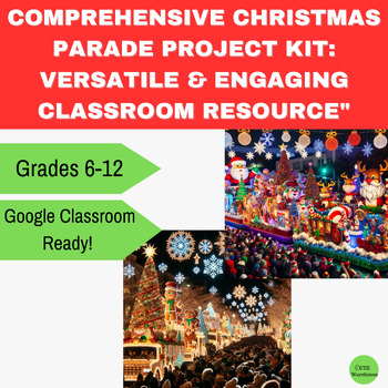 Preview of Comprehensive Christmas Parade Project Kit:Versatile & Engaging Classroom source