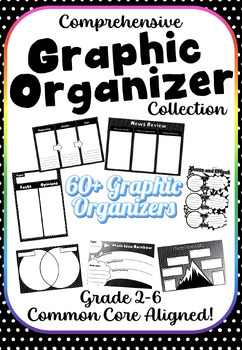 Preview of Comprehensive Collection of Over 60 Graphic Organizers