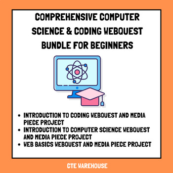 Preview of Comprehensive Computer Science & Coding WebQuest Bundle for Beginners