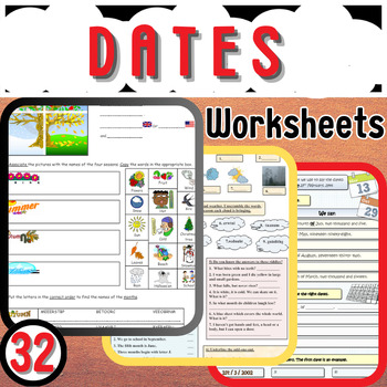 Preview of Comprehensive DATES Worksheets for Enhanced Learning