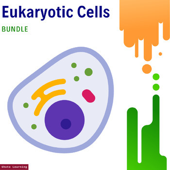 Preview of Comprehensive Eukaryotic Cells Activity Bundle: 19 Engaging Resources Included!