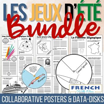 Preview of Comprehensive France 2024 Summer Games Interactive Learning, Exploration Bundle