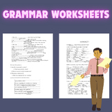 Comprehensive Grammar Worksheets [+170 page ]