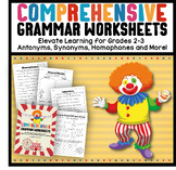 Comprehensive Grammar Worksheets: Elevate Learning for Grades 2–3