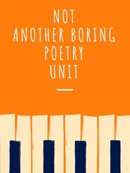 Preview of Comprehensive High School Poetry Unit (Distance Learning Friendly)