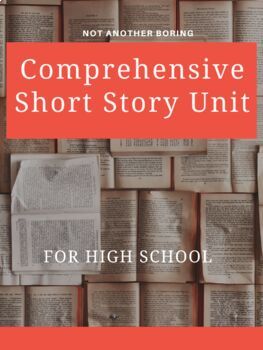 Preview of Comprehensive High School Short Story Unit (Distance Learning Friendly)
