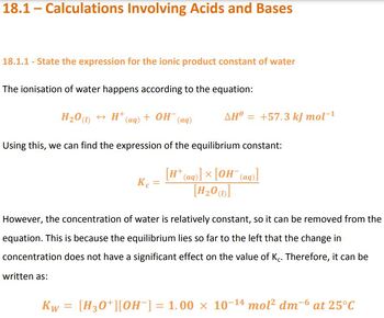 Preview of Comprehensive IBDP Chemistry Resource: Acids & Bases for DP Year 2