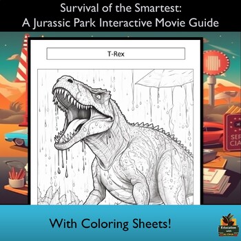 Comprehensive Jurassic Park Movie Guide: Engaging Worksheets, and more!