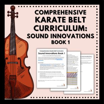Preview of Comprehensive Karate Belt Curriculum: Sound Innovations Book 1