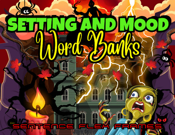 Preview of Comprehensive List of Mood Words: Differentiated Word Banks & Sentence Frames