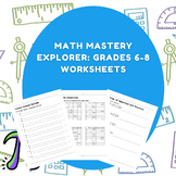 Comprehensive Middle School Math Worksheets, Fractions, In