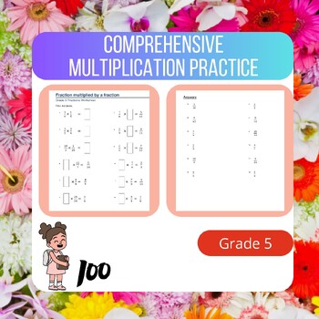 Preview of Comprehensive Multiplication Practice: Grade 5 Math Worksheets