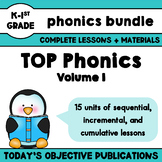 Comprehensive Phonics Lessons (TOP Phonics Volume 1 Bundle)