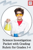 Comprehensive Science Investigation Packet with Grading Ru