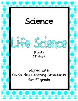 Preview of Comprehensive Science Unit: 1st Grade: Life Science