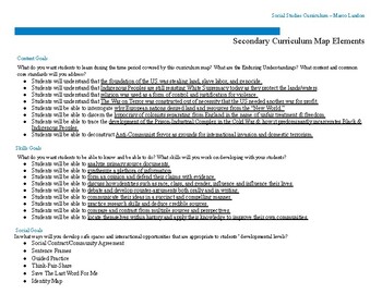 Preview of Comprehensive US History Curriculum Map: Engage, Educate, Empower!