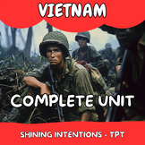 Comprehensive Vietnam War Unit Bundle: Engaging Lessons & 