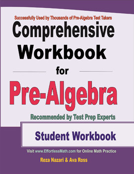 Preview of Comprehensive Workbook for Pre-Algebra: Student Workbook