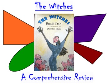 Preview of Comprehensive and Ongoing review for Roald Dahl's The Witches