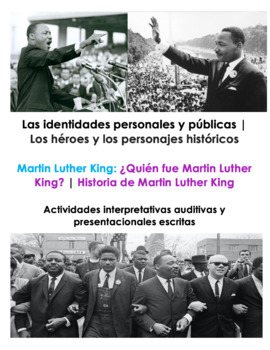 Preview of Comprensión Auditiva: ¿Quién fue Martin Luther King? |  Video y Preguntas