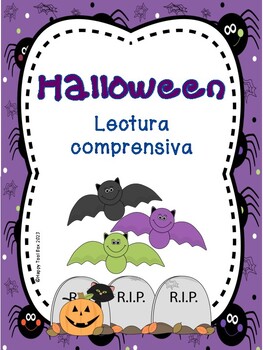 Preview of Comprension Lectora Halloween