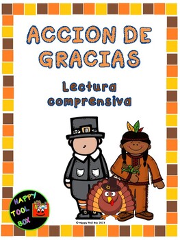 Preview of Comprension Lectora Thanksgiving