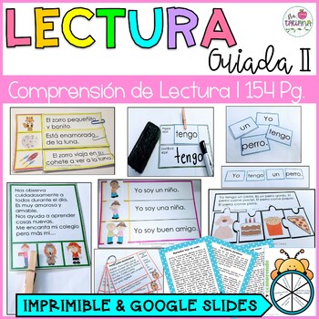Preview of Spanish Guided Reading II | Lectura Guiada | Comprensión de Lectura