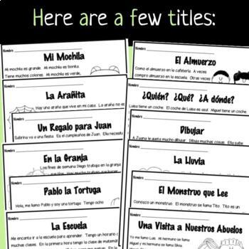 Mini Stories in Spanish | Mini Cuentos | Comprensión de Lectura