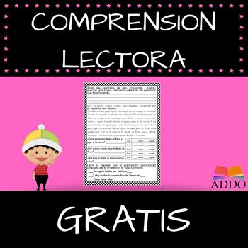 Preview of Comprensión lectora en Español