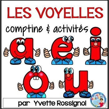 Preview of Comptine et activités pour LES VOYELLES |  FRENCH VOWELS poem and activities