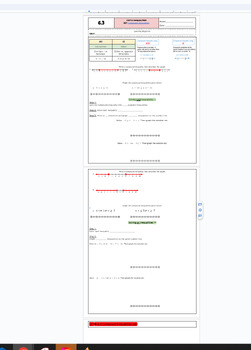 Preview of Compund Inequalities Fillable Notes