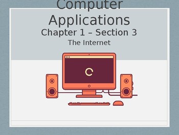 Preview of Computer Applications - Chapter 1.3 (The Internet)