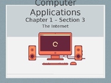 Computer Applications - Chapter 1.3 (The Internet)