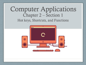 Preview of Computer Applications - Chapter 2 BUNDLE
