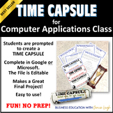 Computer Applications Class Final Project TIME CAPSULE Mic