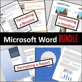 Computer Applications: Microsoft Word BUNDLE