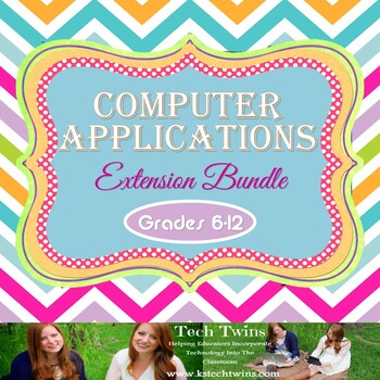 Preview of Computer Applications Semester Course Extension Bundle