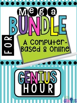 Preview of Computer Based & Online Genius Hour Bundle