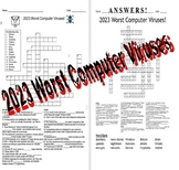 2023 Worst Computer Viruses {Crossword Puzzle}