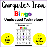 Computer Technology Bingo - Computer Icon Bingo - Unplugge