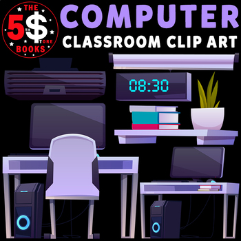 classroom clipart computer