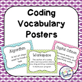 Hour of Code: Coding Vocabulary Posters {46 Coding Vocabul