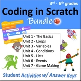 Computer Coding in Scratch: 7 Units w/ Activities (3rd-6th)