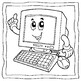 Computer Colouring pages (Computer Science Colouring Book) by abdell hida